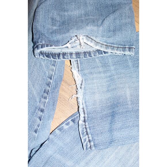 Cowgirl Tuff Co. Bootcut Jeans Rodeo Embroidered Star & Cowgirl Design W31 L35 - Picture 4 of 7